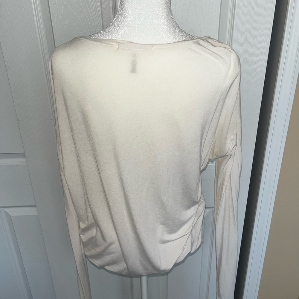 White long sleeve shirt